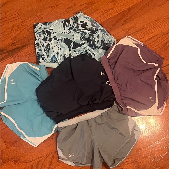 Under Armour Women's Shorts Collection - Blue, Purple, Gray/Green, Patterned - Picture 1 of 4
